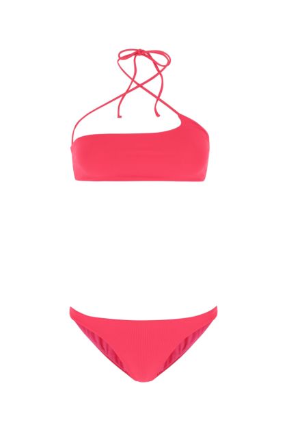 Bikini in nylon stretch fucsia 