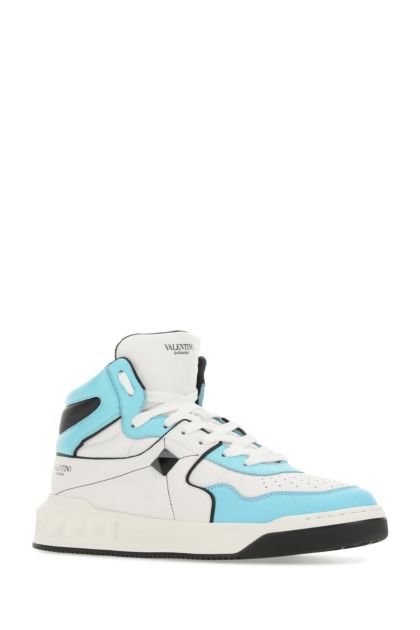 Sneakers Mid-Top One Stud in nappa multicolor