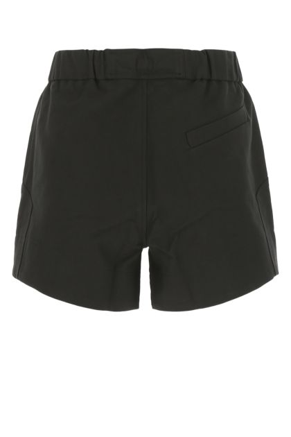 Shorts in cotone nero 
