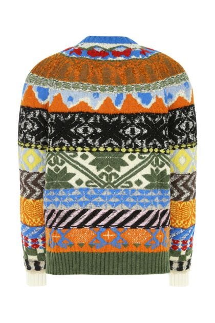 Maglione in misto lana multicolor 