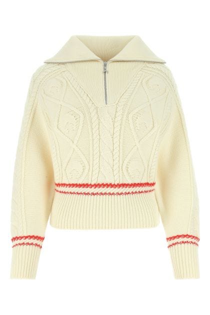 Ivory wool sweater 