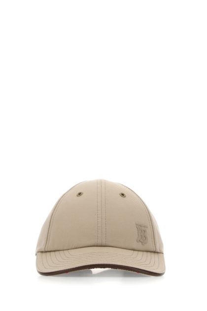 Cappello da baseball in cotone beige