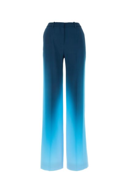 Pantalone in viscosa stretch bicolor