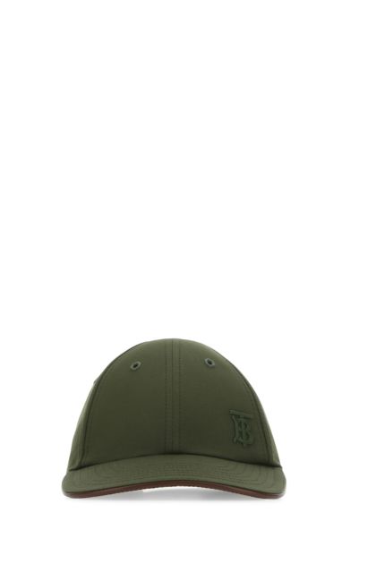 Cappello da baseball in cotone verde militare