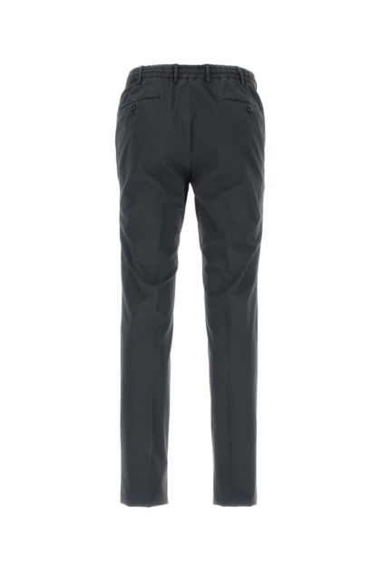 Pantalone in cotone stretch grigio scuro