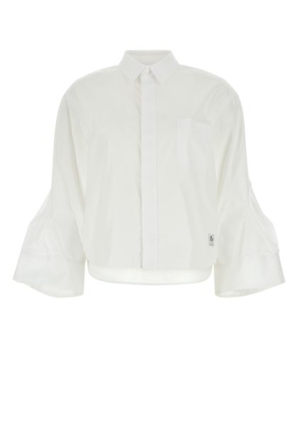 Camicia Thomas Mason in popeline bianco