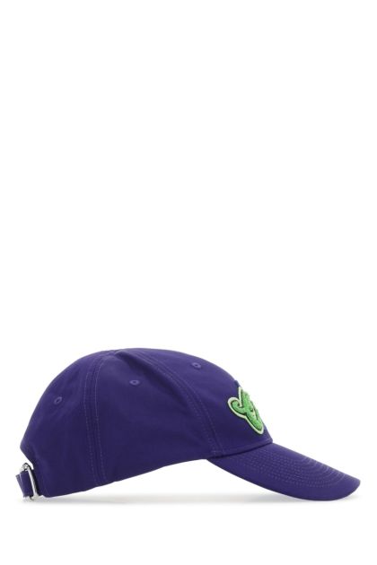 Cappello da baseball in cotone viola 