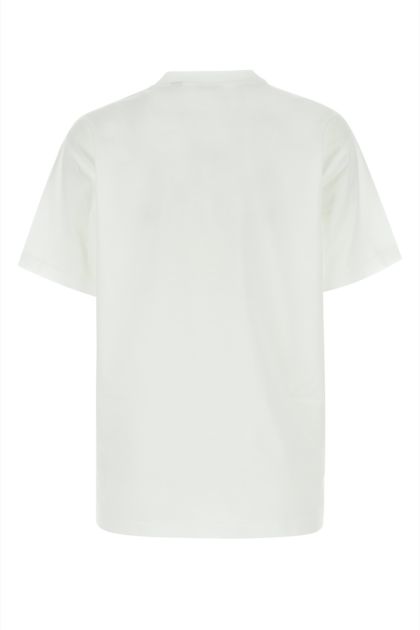 T-shirt oversize in cotone bianco