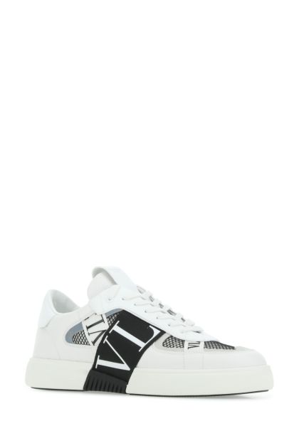 Sneakers VL7N in pelle bianca