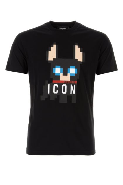 T-shirt Ciro in cotone nero