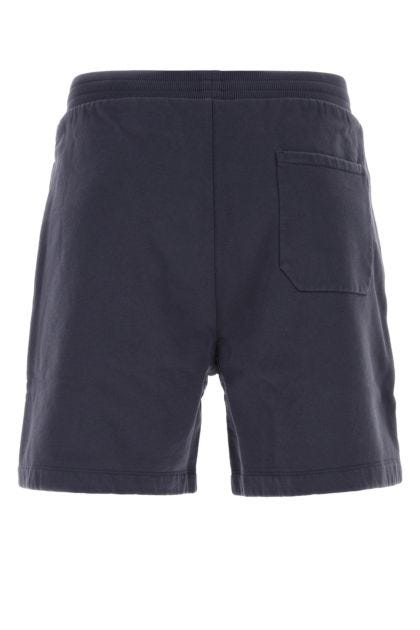 Shorts in cotone blu navy