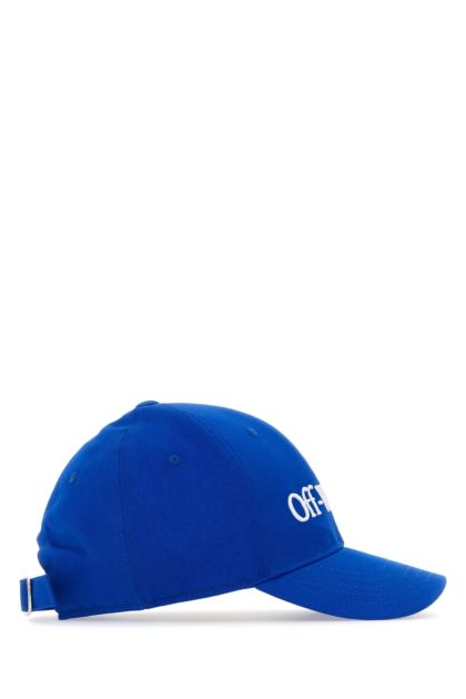 Cappello da baseball in cotone blu elettrico