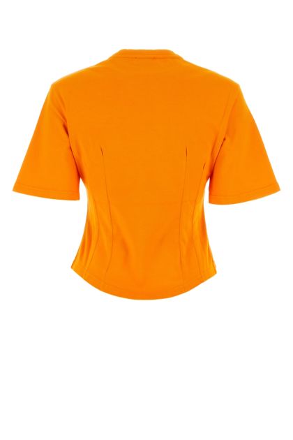 T-shirt in cotone arancione