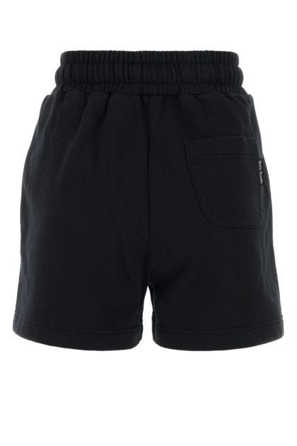 Shorts in cotone nero 